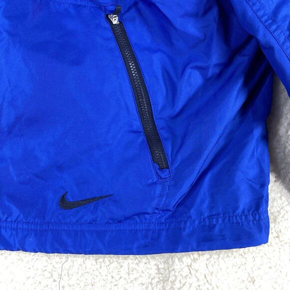 Nike Jacket Mens XXL Blue Vent Windbreaker Full Zip 90s Y2K Retro Track Golfing - Picture 5 of 14